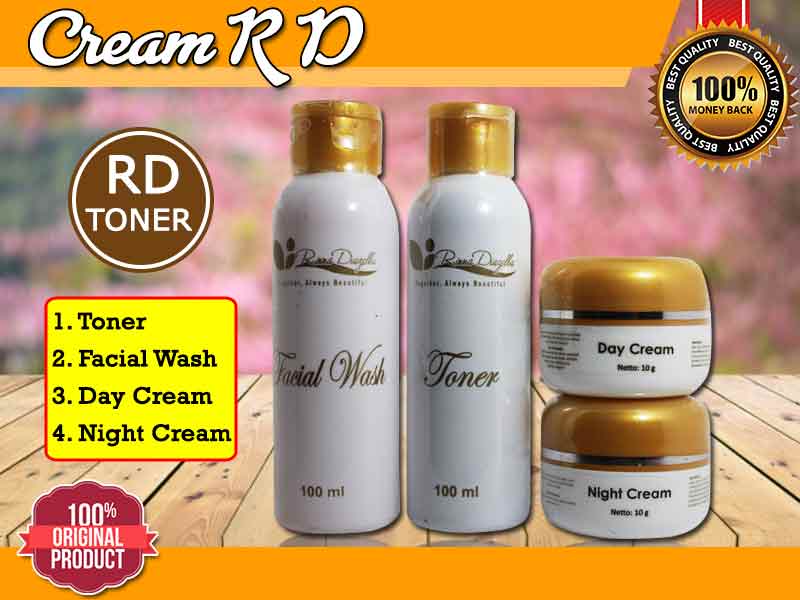 Kemasan Asli Cream Wajah RD Premium BPOM