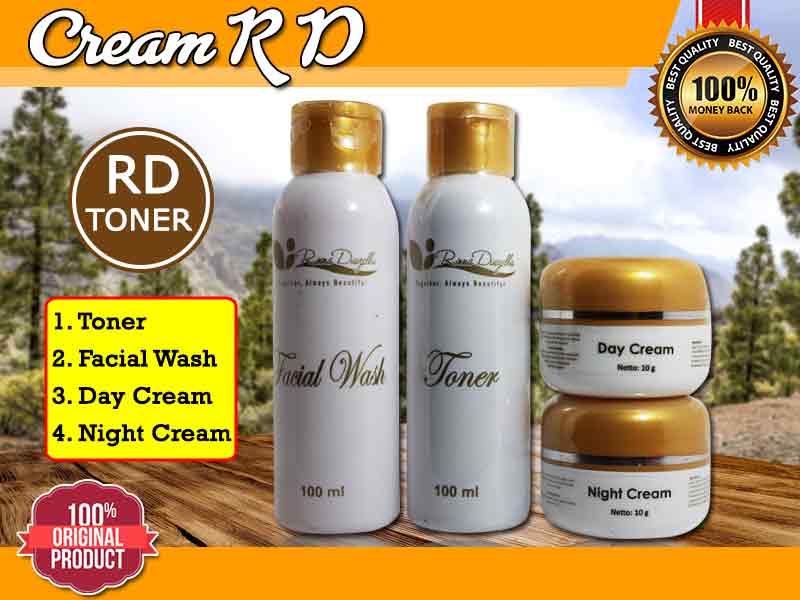 Harga Terbaru Cream RD Paket Toner