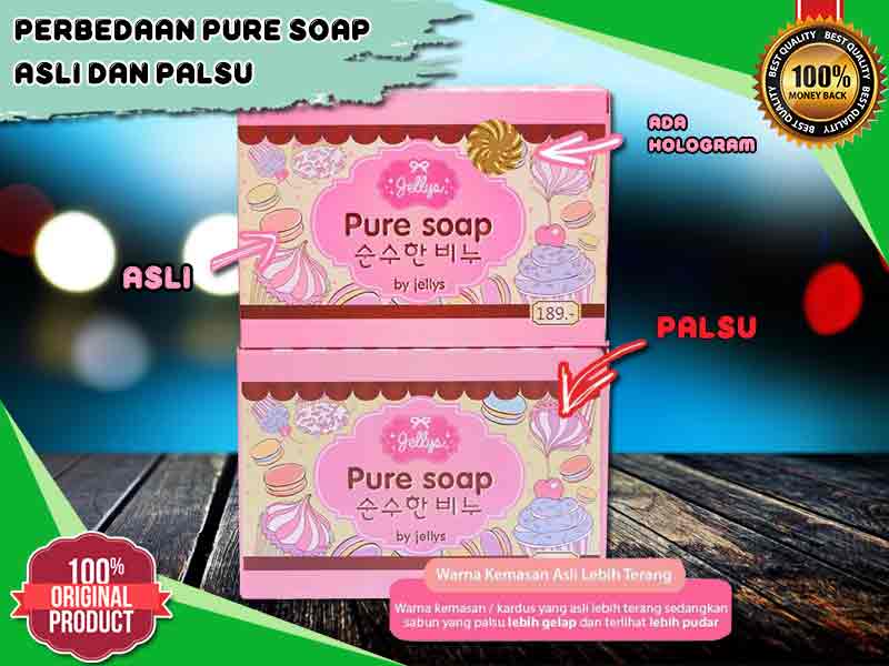 Pure Soap By Jellys Review Pengalaman Pakai
