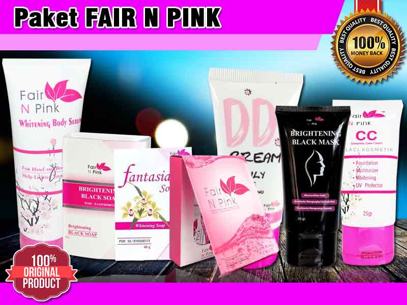 Kegunaan Fair N Pink Black Soap Asli