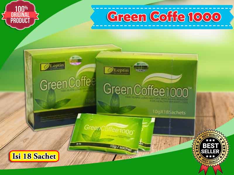 Harga Eceran Green Coffee 1000 Sachet