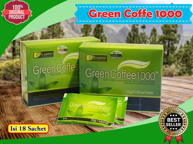 Harga Jual Leptin Green Coffee 1000 Original