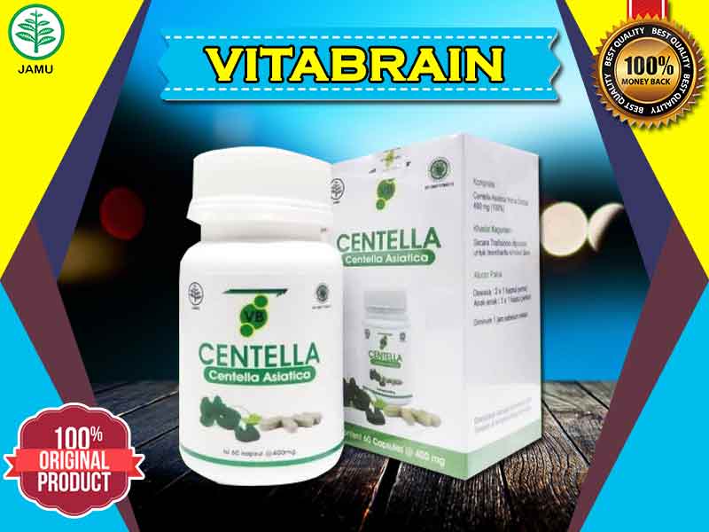 Review Vitabrain Centella Vitamin Otak Asli